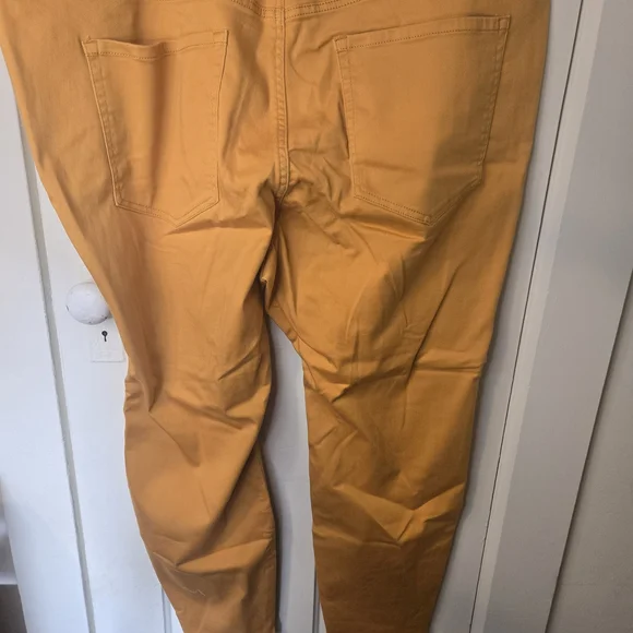 Lane Bryant Mustard Skinny Jeans - Picture 5 of 6